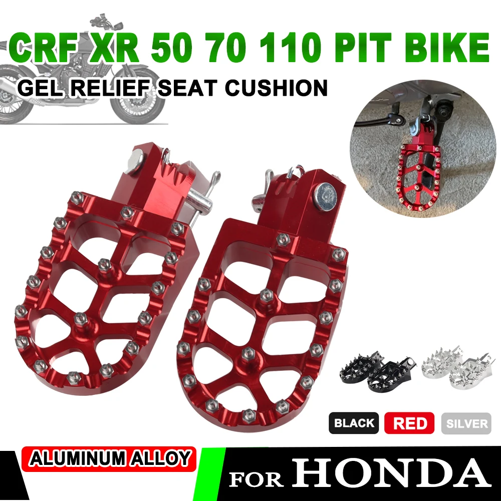 For HONDA XR50 CRF50 CRF110 CRF XR 50 70 110 M2R SDG DHZ SSR KAYO Pit Bike Motorcycle Universal Footpegs Footrests Foot Rests
For HONDA XR50 CRF50 CRF110 CRF XR 50 70 110 M2R SDG DHZ SSR KAYO Pit Bike Motorcycle Universal Footpegs Footrests Foot Rests
