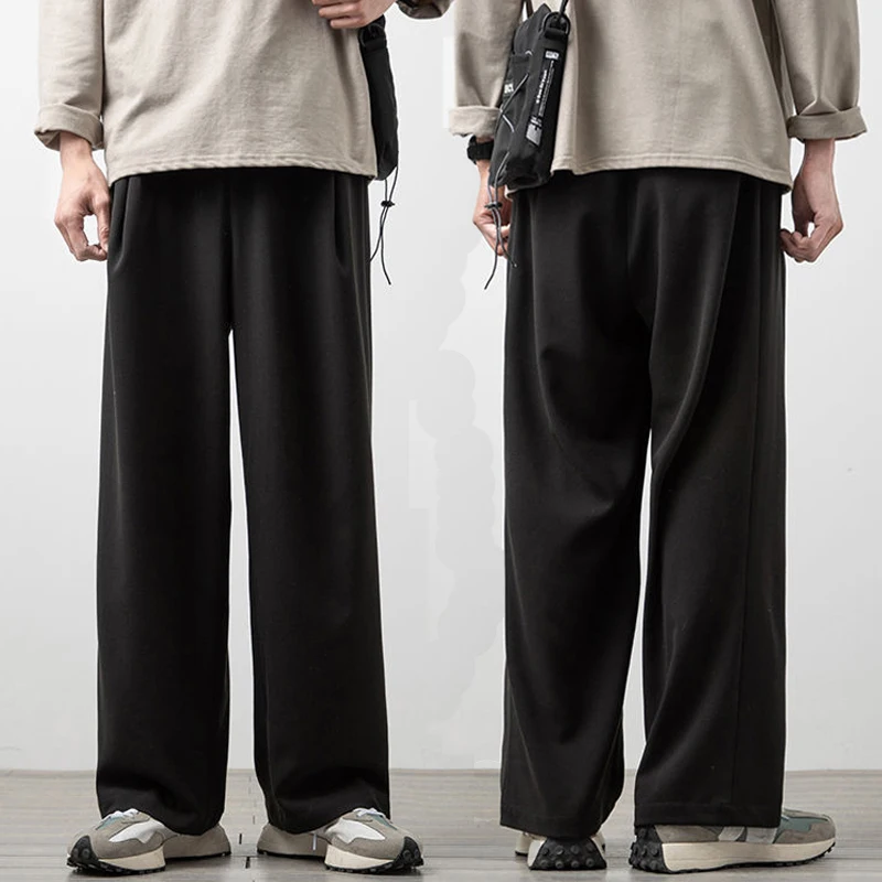 Black White Black Suits Pants Straight Korea Baggy Casual Pants Sweatpants Sportswear Wide Man Pants Trousers For Men Clothes
Black White Black Suits Pants Straight Korea Baggy Casual Pants Sweatpants Sportswear Wide Man Pants Trousers For Men Clothes