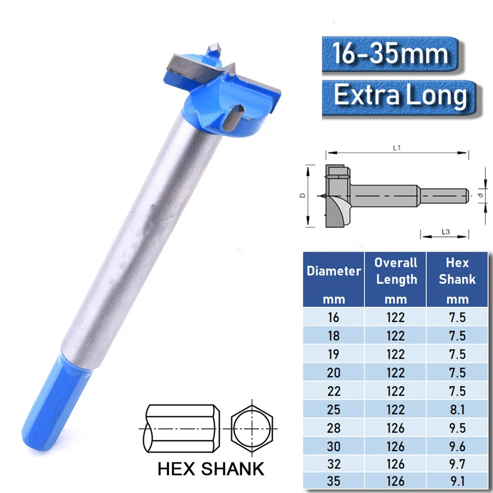 1PC 16-35mm Lengthen Drill Bit Drilling Core Bits Tungsten Carbide Self Centering Hole Saw Core Hole Saw Drill Bits Wood Cutter
1PC 16-35mm Lengthen Drill Bit Drilling Core Bits Tungsten Carbide Self Centering Hole Saw Core Hole Saw Drill Bits Wood Cutter