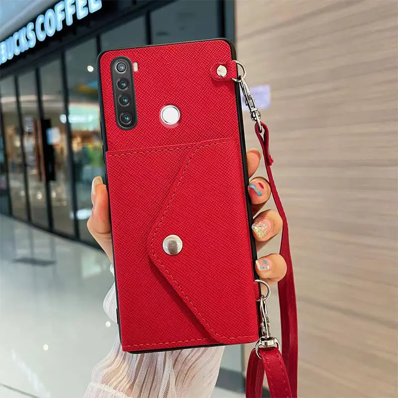 Suitable For Redmi Note 8 Leather Soft Phone Case, Change Card Bag, Crossbody Strap Lanyard
Suitable For Redmi Note 8 Leather Soft Phone Case, Change Card Bag, Crossbody Strap Lanyard