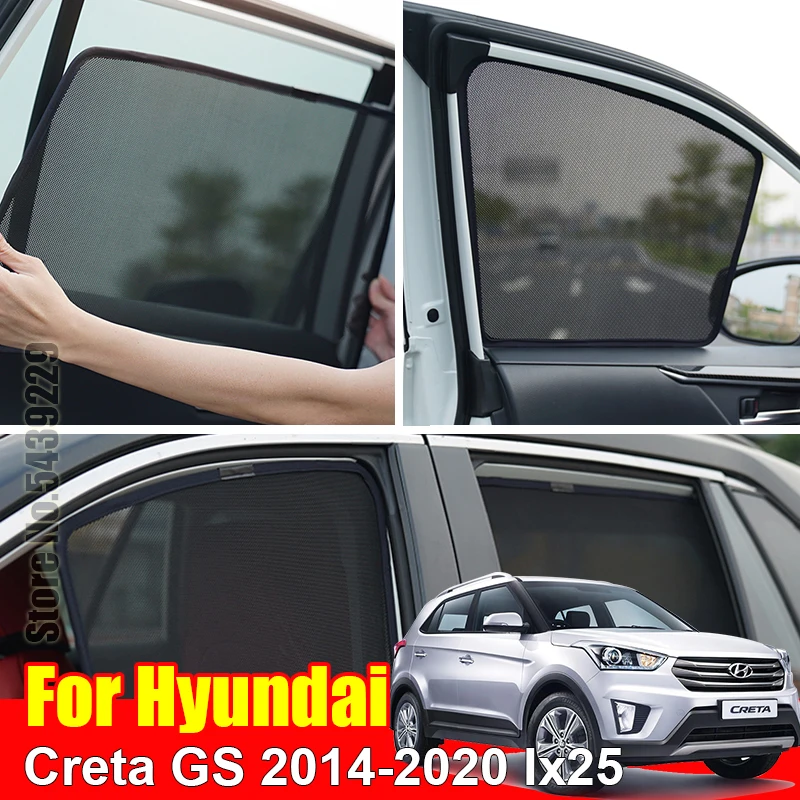 Магнитный автомобильный солнцезащитный козырек для Hyundai Creta GS 2014-2020 Ix25
Магнитный автомобильный солнцезащитный козырек для Hyundai Creta GS 2014-2020 Ix25