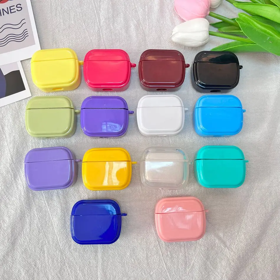 Высококачественный ТПУ силиконовый чехол для Airpods Pro/Airpods 3 защитный чехол для наушников air pod 3
Высококачественный ТПУ силиконовый чехол для Airpods Pro/Airpods 3 защитный чехол для наушников air pod 3