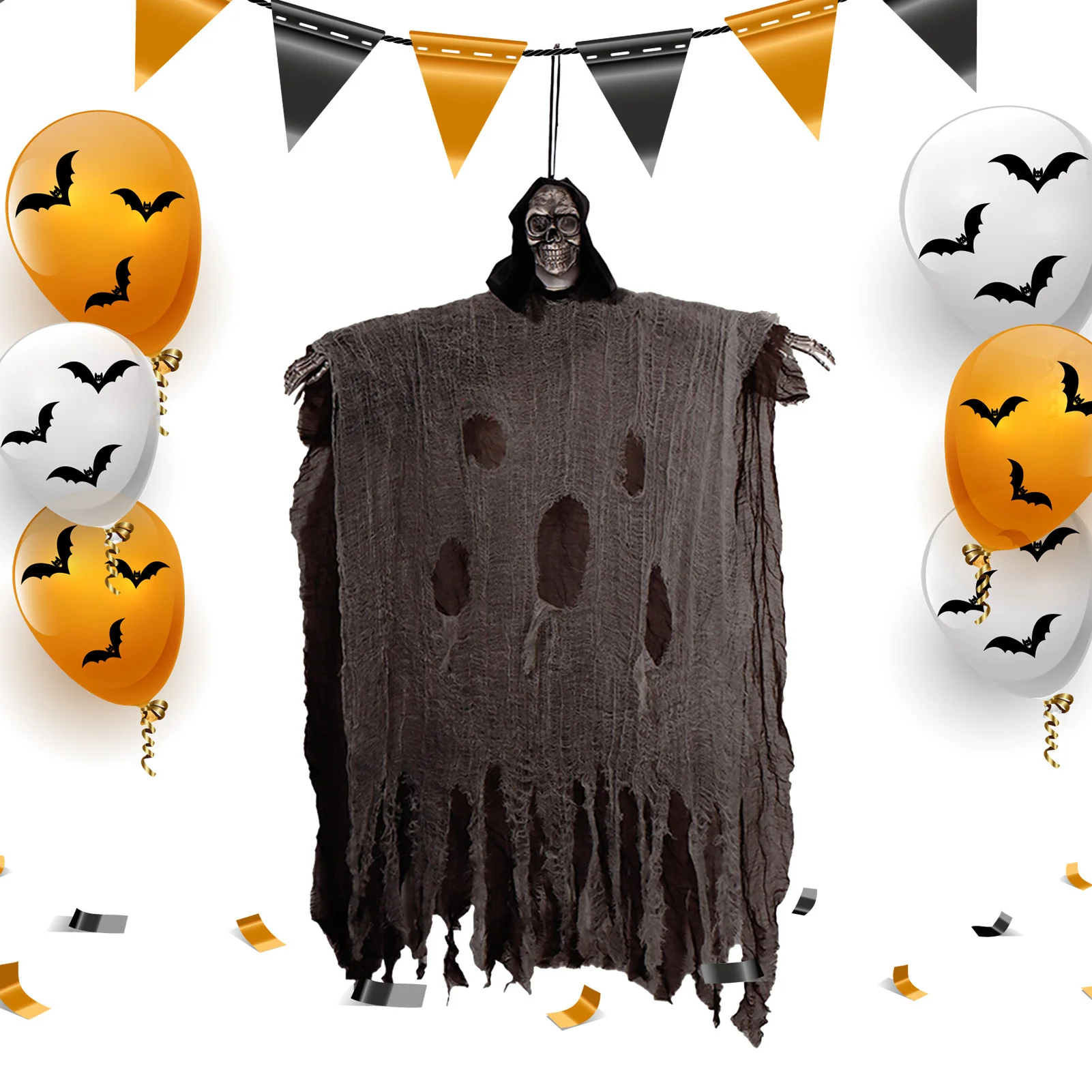 Привидение на Хэллоуин светящиеся украшения на Хэллоуин мягкие удобные пугающие уличные украшения тонкая работа реалистисветильник
Привидение на Хэллоуин светящиеся украшения на Хэллоуин мягкие удобные пугающие уличные украшения тонкая работа реалистисветильник