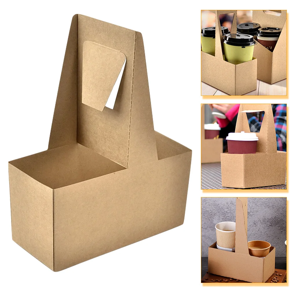 Drink Carrier Cup Holder Takeout Coffee Paper Disposable Tray Delivery Carry Beverage Holders Kraft Paperboard Go
Drink Carrier Cup Holder Takeout Coffee Paper Disposable Tray Delivery Carry Beverage Holders Kraft Paperboard Go