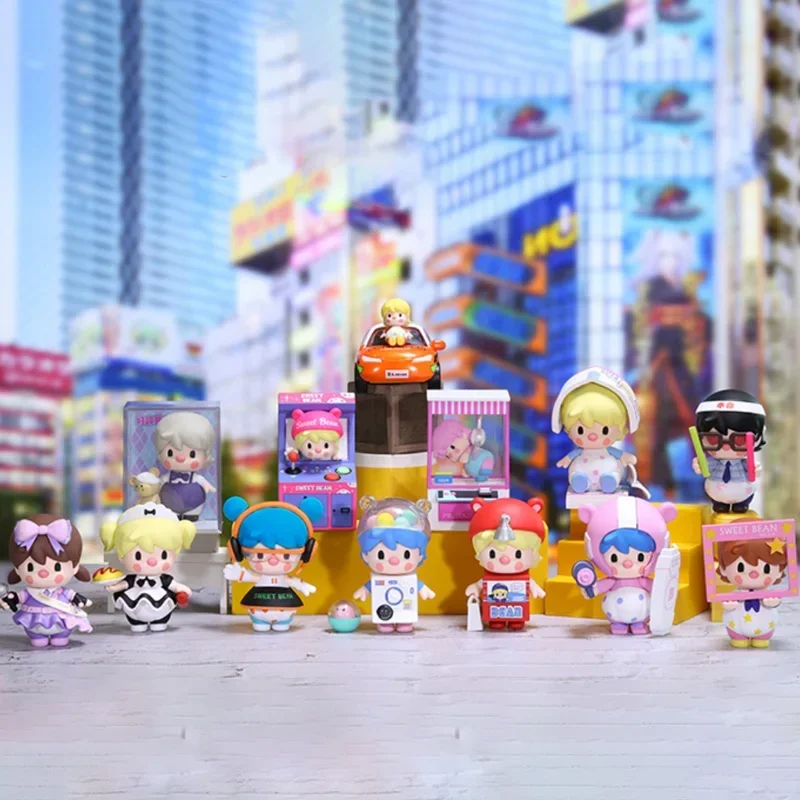 Popmart Sweet Bean Akihabara Series слепая коробка модель подтверждение стиля милая