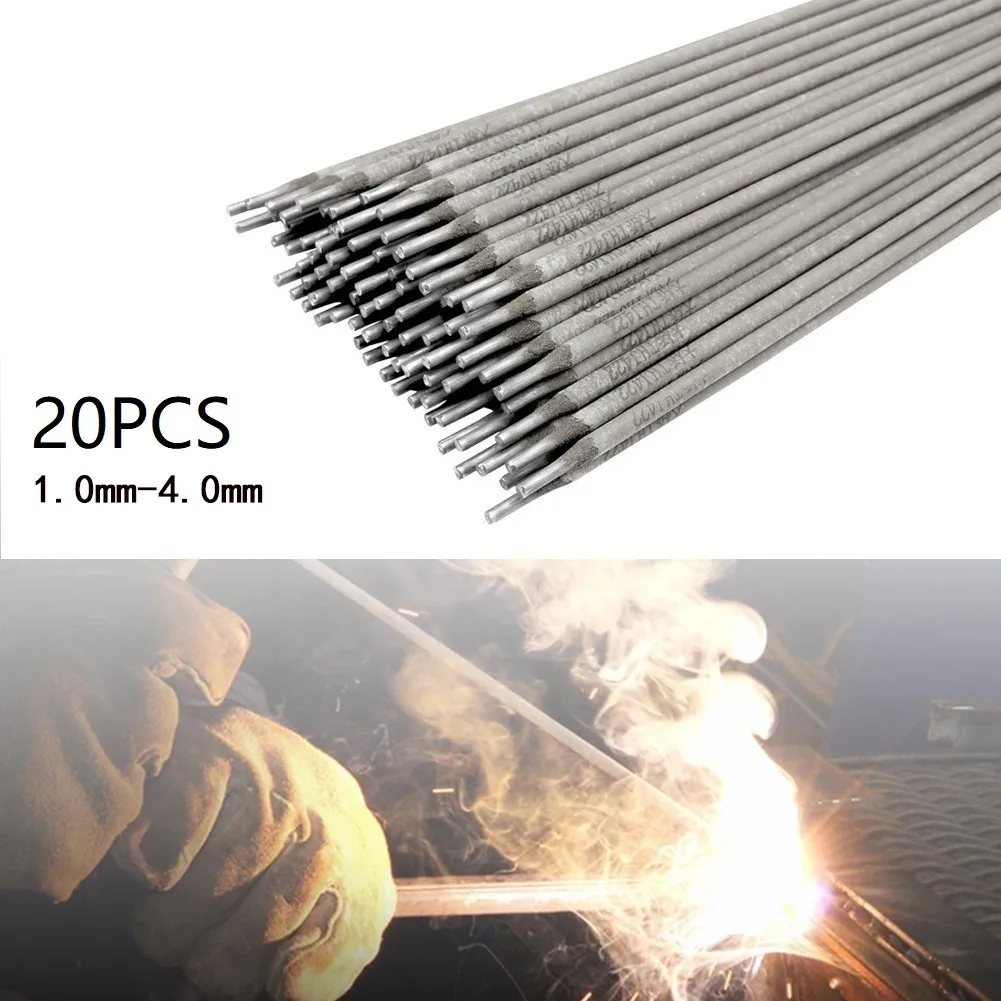 20pcs 304 Stainless Steel Electrode A102 Solder Wires 1.0mm-4.0mm Welding Rod Resistant To Rust And Corrosion For AC And DC
20pcs 304 Stainless Steel Electrode A102 Solder Wires 1.0mm-4.0mm Welding Rod Resistant To Rust And Corrosion For AC And DC