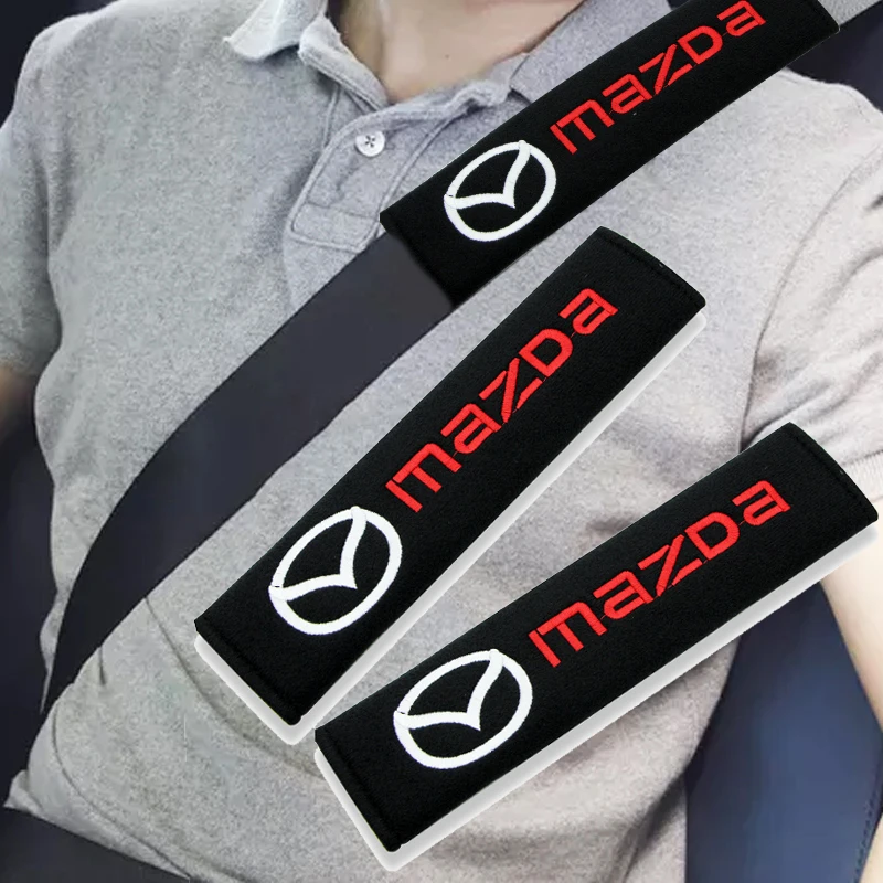 Car Logo Seat Belt Cover Auto Gordel for Mazdas 2 3 4 5 6 7 8 323 626 CX5 CX7 CX9 RX8 MX3 MX5 Atenza Axela Seat Belt Protector
Car Logo Seat Belt Cover Auto Gordel for Mazdas 2 3 4 5 6 7 8 323 626 CX5 CX7 CX9 RX8 MX3 MX5 Atenza Axela Seat Belt Protector