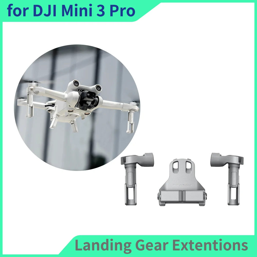 

PGYTECH Landing Gear Extensions for DJI Mini 3 Pro Drone 22.3g Foldable Lengthen Accessories No Need to be Removed when Folding