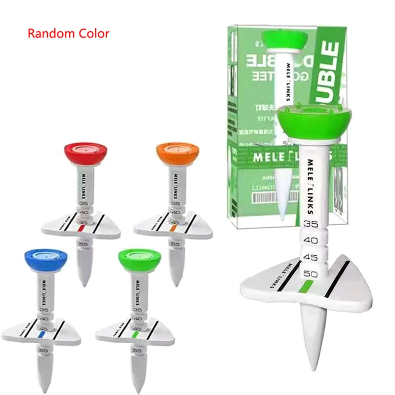1Pcs New Double Golf Tee Step Down Golf Ball Holder Tees Plastic Golf Tees Accessories Golf Tees Random Color
1Pcs New Double Golf Tee Step Down Golf Ball Holder Tees Plastic Golf Tees Accessories Golf Tees Random Color