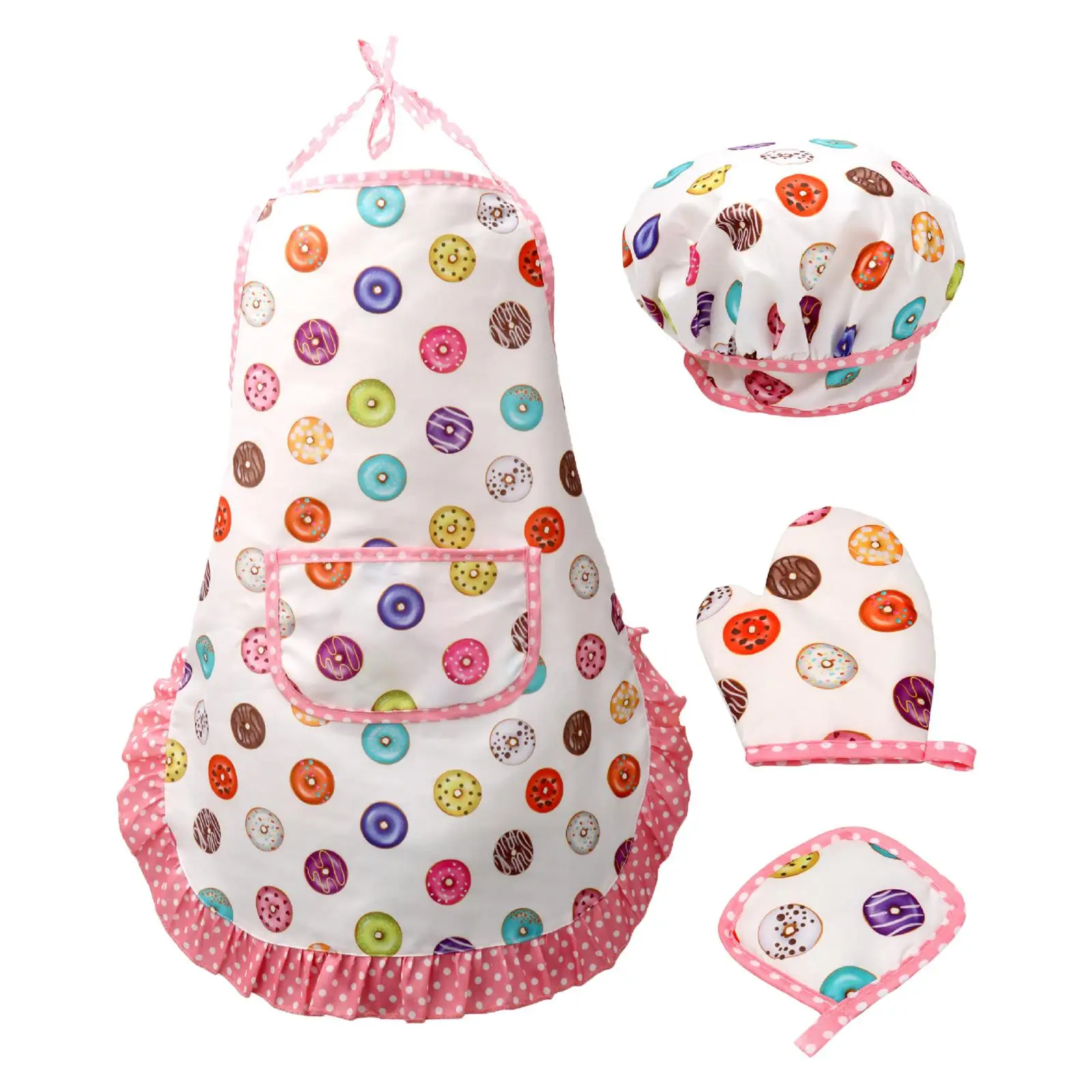 Kids Baking Set Dress up Role Play Toy Early Educational Toy with Chef Hat and Apron for 3 4 5 6 Year Old Children Birthday Gift
Kids Baking Set Dress up Role Play Toy Early Educational Toy with Chef Hat and Apron for 3 4 5 6 Year Old Children Birthday Gift