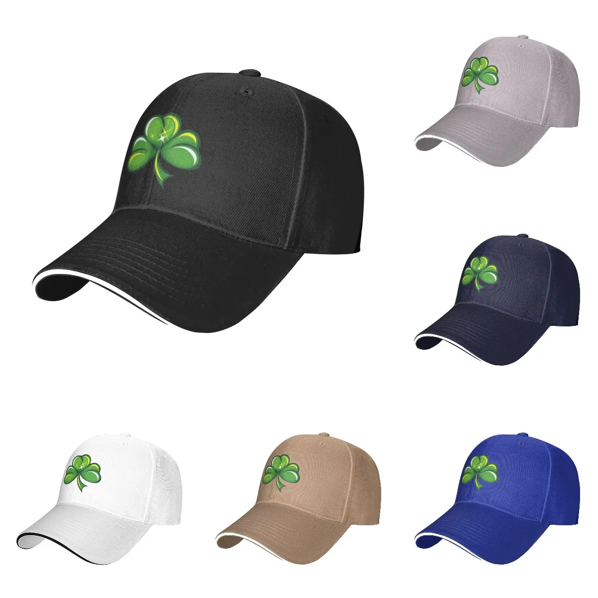 St Patricks Day 3 Leaves Clover Baseball Cap Adjustable Cotton or Polyester Lightweight Polyester Four Seasons Casual Print
St Patricks Day 3 Leaves Clover Baseball Cap Adjustable Cotton or Polyester Lightweight Polyester Four Seasons Casual Print