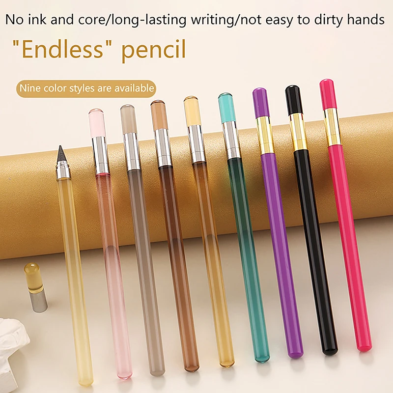 Unlimited Writing Pencil Endless Penci No Ink Pen Replaceable Nibs Art Sketch Painting Tool School Supplies Stationery
Unlimited Writing Pencil Endless Penci No Ink Pen Replaceable Nibs Art Sketch Painting Tool School Supplies Stationery
