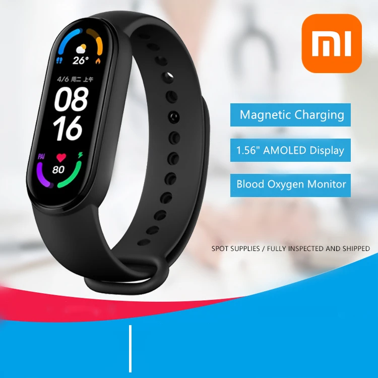 Xiaomi Mijia M6 Band Waterproof Fitness Bracelet Sport Pedometer Sleep Tracker Heart Rate Blood Pressure Monitor Smart Watch
Xiaomi Mijia M6 Band Waterproof Fitness Bracelet Sport Pedometer Sleep Tracker Heart Rate Blood Pressure Monitor Smart Watch