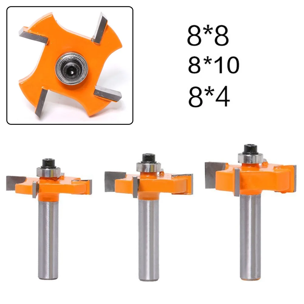 1pc 8mm Shank T Type Router Bit Bearings Wood Milling Cutter With Bearing For Wood/drawer Tenon Joint Woodworking Tools
1pc 8mm Shank T Type Router Bit Bearings Wood Milling Cutter With Bearing For Wood/drawer Tenon Joint Woodworking Tools