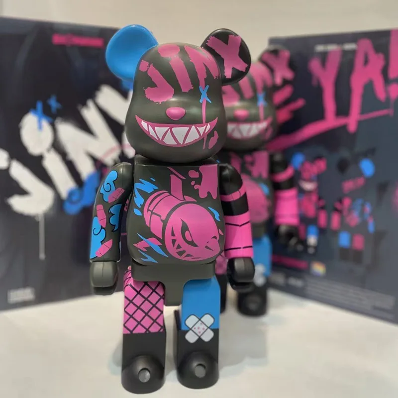 Blocks Graffiti Bearbrick Jinx 400 Figure Action Bear 3d Bearbrick Original Ornament Gloomy Bear Statue Model Decoration Gifts
Blocks Graffiti Bearbrick Jinx 400 Figure Action Bear 3d Bearbrick Original Ornament Gloomy Bear Statue Model Decoration Gifts