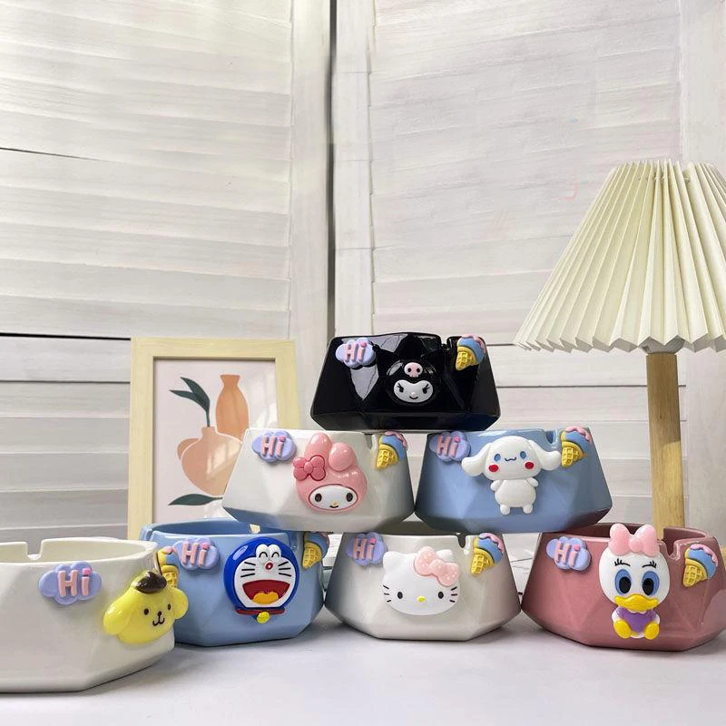 Кавайная пепельница Sanrio, фарфоровая пепельница с изображением Hello Kitty, домашняя пепельница для журнального столика, креативный подарок на д...
Кавайная пепельница Sanrio, фарфоровая пепельница с изображением Hello Kitty, домашняя пепельница для журнального столика, креативный подарок на д...