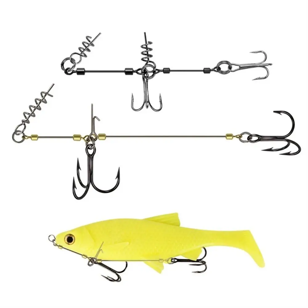 Assist Hook String Fishing Hook Rig Hook Steel Wire Barbed Fishing Rig Hook With Screw Pin Treble Fish Hook Fishing Tackle
Assist Hook String Fishing Hook Rig Hook Steel Wire Barbed Fishing Rig Hook With Screw Pin Treble Fish Hook Fishing Tackle