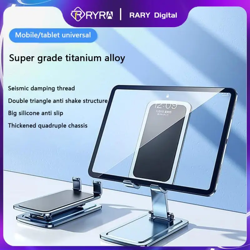 RYRA Desktop Adjustable Tablet Mobile Phone Stand Lifting Universal Foldable Holder For IPad Tablet IPhone Samsung Smart Bracket
RYRA Desktop Adjustable Tablet Mobile Phone Stand Lifting Universal Foldable Holder For IPad Tablet IPhone Samsung Smart Bracket