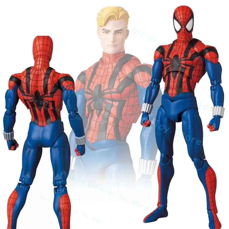 Фигурка Человека-паука Бена Reilly Scarlet аниме MAFEX 143 комикс версия. Фигурки Питер