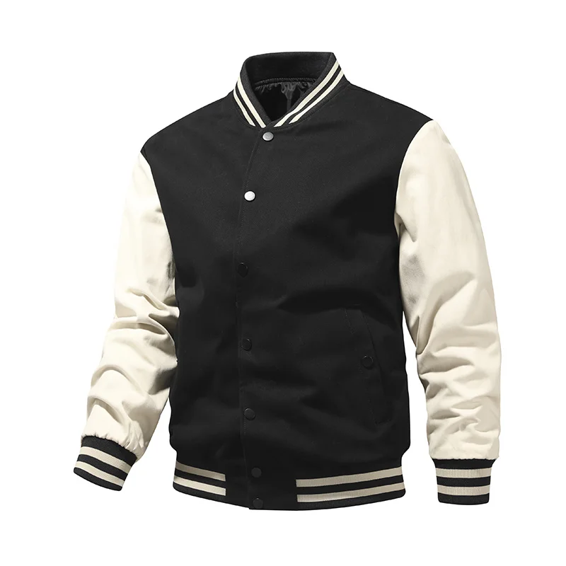2021 Autumn Men Baseball Collar Jacket Cotton Loose Casual Jacket Bomber Jacket Baseball Uniform Jacket Male Chaqueta De Hombre
2021 Autumn Men Baseball Collar Jacket Cotton Loose Casual Jacket Bomber Jacket Baseball Uniform Jacket Male Chaqueta De Hombre