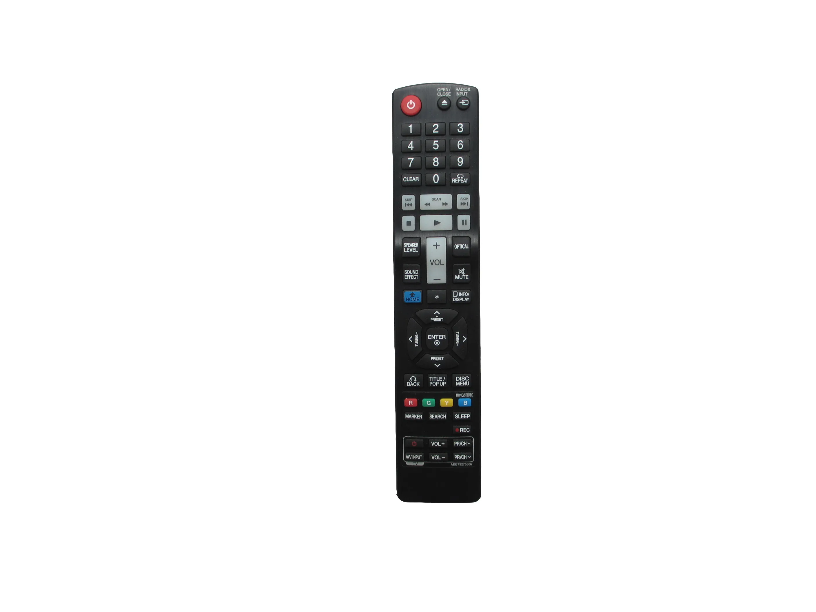 Пульт дистанционного управления для LG LHB536 HB906TA AKB73356001 HT905TA BB5530A-MT BH7530WB-MD BH9530TW-MT DVD система домашнего кинотеатра
Пульт дистанционного управления для LG LHB536 HB906TA AKB73356001 HT905TA BB5530A-MT BH7530WB-MD BH9530TW-MT DVD система домашнего кинотеатра