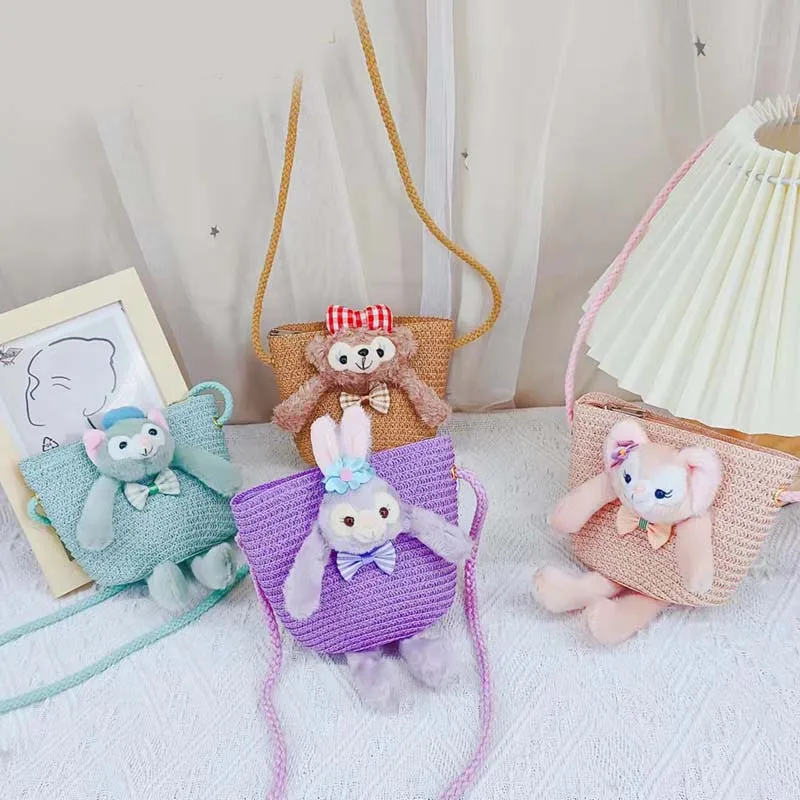 Детский соломенный Кошелек для монет Disney Stellalou, подарок на день рождения для девочек, детская Наклонная Сумка через плечо, сумка на молнии дл...
Детский соломенный Кошелек для монет Disney Stellalou, подарок на день рождения для девочек, детская Наклонная Сумка через плечо, сумка на молнии дл...