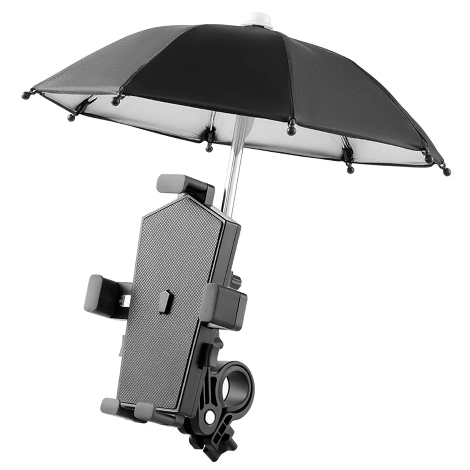 1pc Bike Phone Holder With/without Umbrella Handlebar Clamp Motorcycle Bicycle Scooter Phone Clip Half Shell Design Cycling Part
1pc Bike Phone Holder With/without Umbrella Handlebar Clamp Motorcycle Bicycle Scooter Phone Clip Half Shell Design Cycling Part