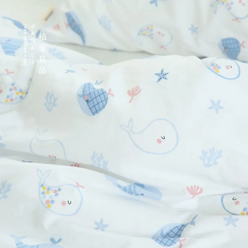 100X230cm 200g Dolphin Cotton Fabric Bedding Cover Cartoon Baby Bedding Cover Cotton
100X230cm 200g Dolphin Cotton Fabric Bedding Cover Cartoon Baby Bedding Cover Cotton