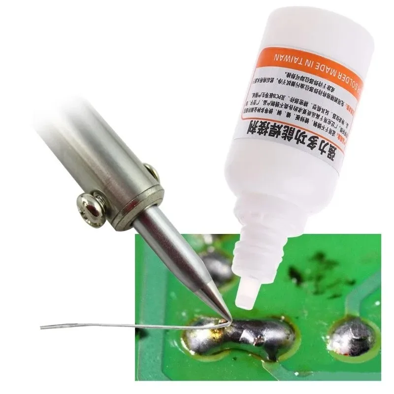 35ml Stainless Steel Liquid Flux Soldering Non-toxic Copper Paste Flux Liquid Solders Tool Quick Welding For Welding Aid
35ml Stainless Steel Liquid Flux Soldering Non-toxic Copper Paste Flux Liquid Solders Tool Quick Welding For Welding Aid