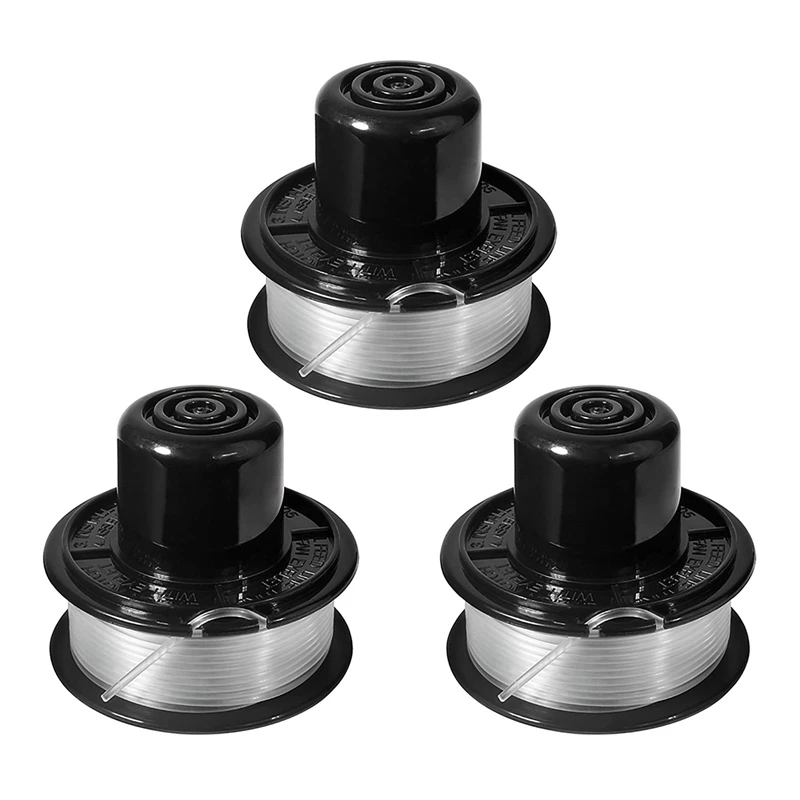 3Pcs Weed Eater Spools for RS-136 ST4000 String Trimmer Replacement Spool Line 20Ft 0.065In Edger Refills Part Auto-Feed 
3Pcs Weed Eater Spools for RS-136 ST4000 String Trimmer Replacement Spool Line 20Ft 0.065In Edger Refills Part Auto-Feed
