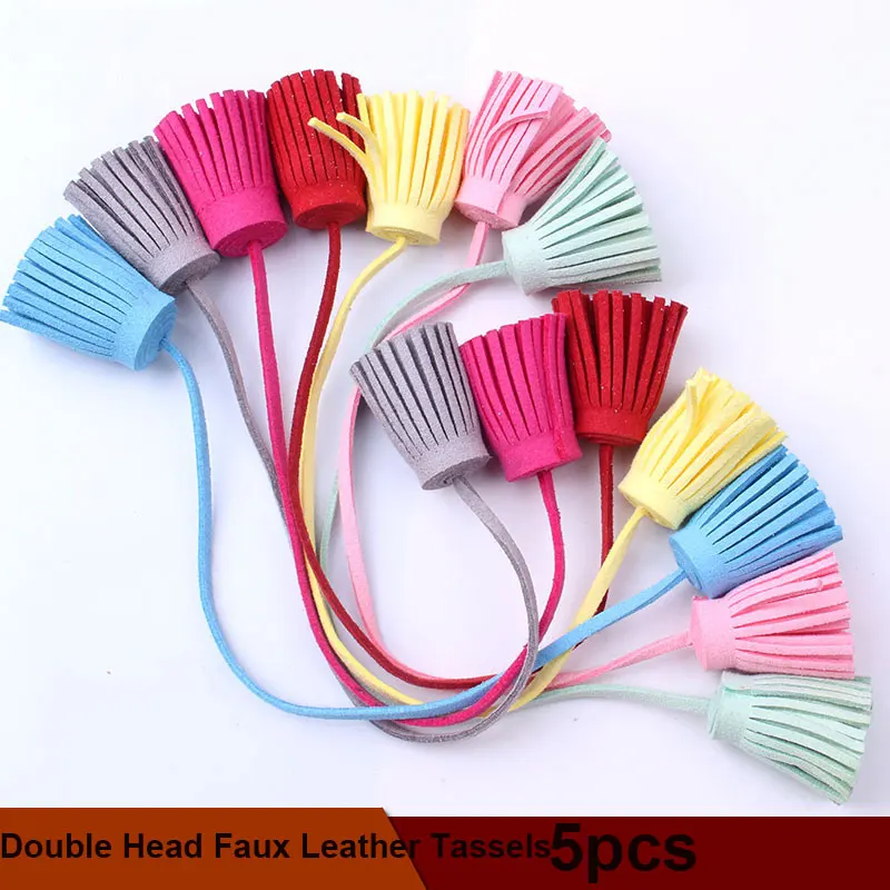 5Pcs 3cm Tassels Pull Ring Double Head Faux Leather Tassels Fringe Leather Tassel Trim Key Tassel For DIY Pendant Accessories
5Pcs 3cm Tassels Pull Ring Double Head Faux Leather Tassels Fringe Leather Tassel Trim Key Tassel For DIY Pendant Accessories
