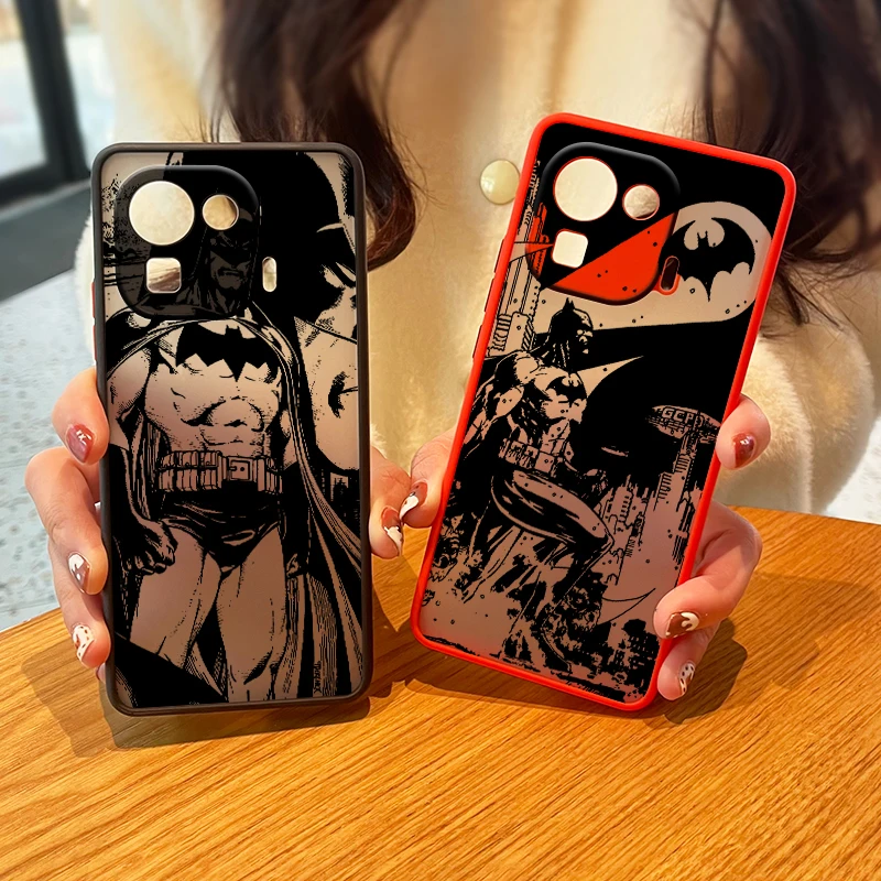 Black and white comics Batman Frosted Translucent Case For Xiaomi 12 T 11 POCO F3 X3 X4 F4 M3 M4 NFC Pro GT Matte Cover
Black and white comics Batman Frosted Translucent Case For Xiaomi 12 T 11 POCO F3 X3 X4 F4 M3 M4 NFC Pro GT Matte Cover