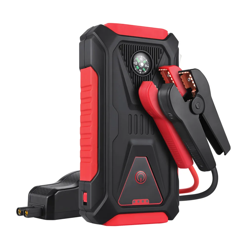 Car Jump Starter 8000mAh 1000 Amp Portable Battery Booster Pack with Dual USB Output LED Light for 6L Gasoline 4L Diesel Engines
Car Jump Starter 8000mAh 1000 Amp Portable Battery Booster Pack with Dual USB Output LED Light for 6L Gasoline 4L Diesel Engines