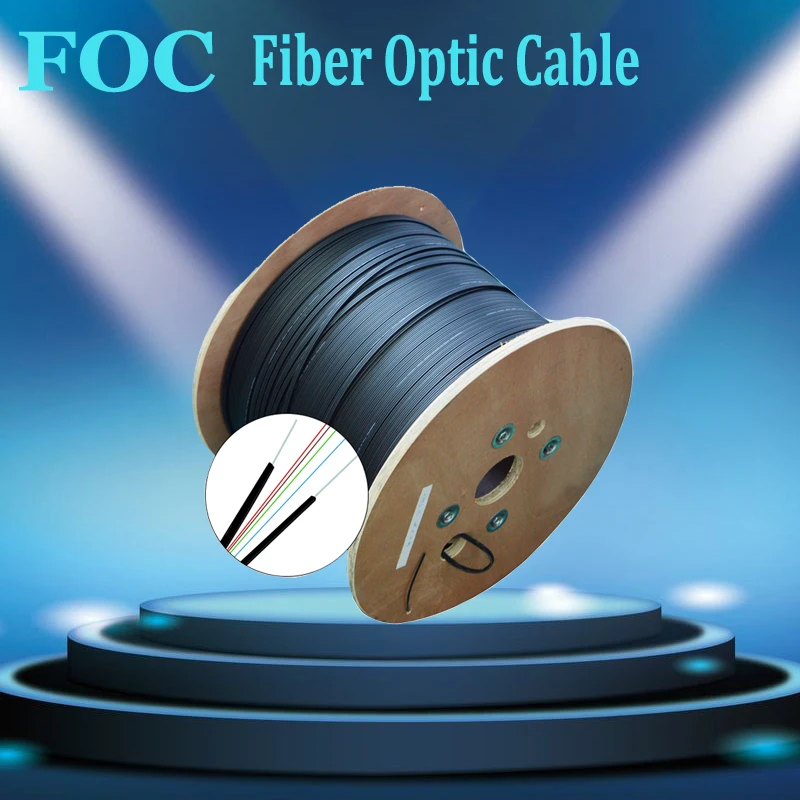 Прямой кабель FTTH, внутренний одножильный SM G657A1 9/125 1000 м волоконно-оптический кабель, 1 км 
Прямой кабель FTTH, внутренний одножильный SM G657A1 9/125 1000 м волоконно-оптический кабель, 1 км