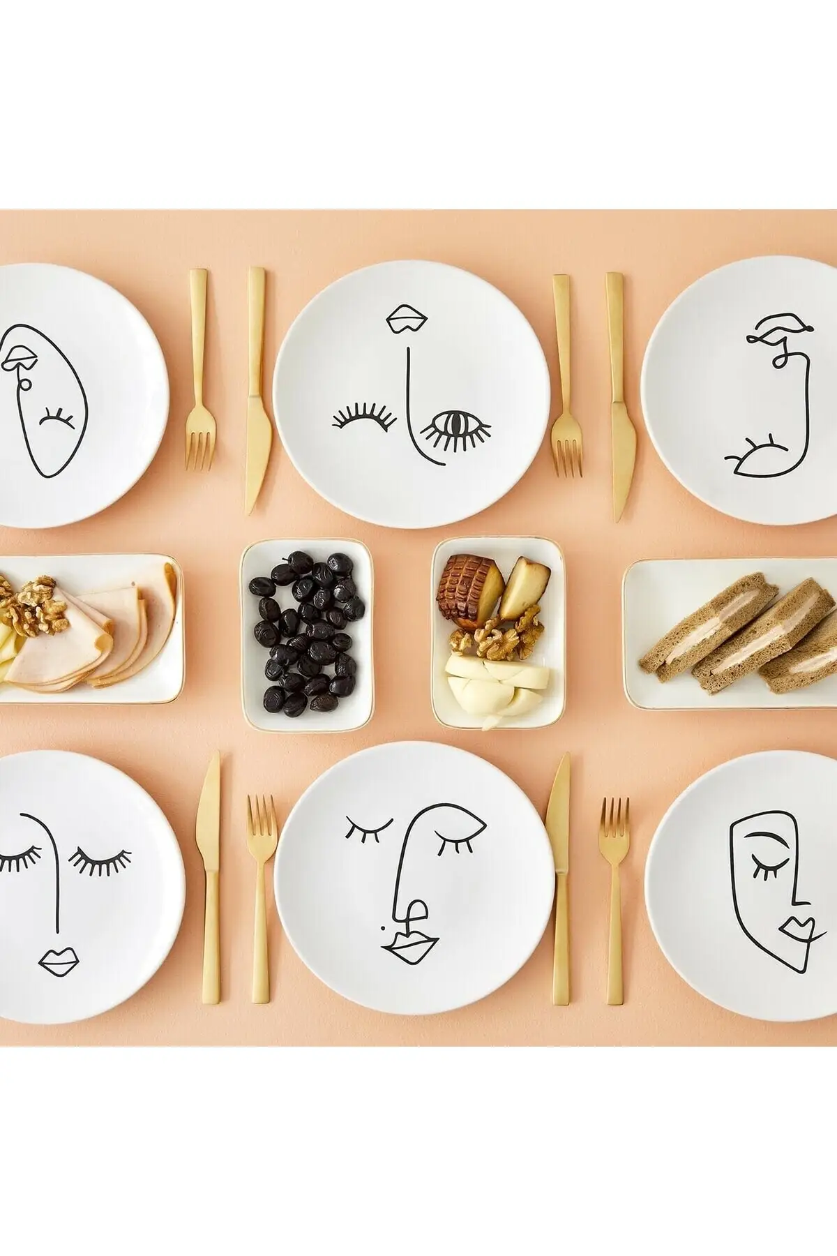 Face Stoneware Cake Plate 6 in White (21 Cm) Ceramic Multiple Medium Plates Tableware & Kitchen Home Furniture
Face Stoneware Cake Plate 6 in White (21 Cm) Ceramic Multiple Medium Plates Tableware & Kitchen Home Furniture