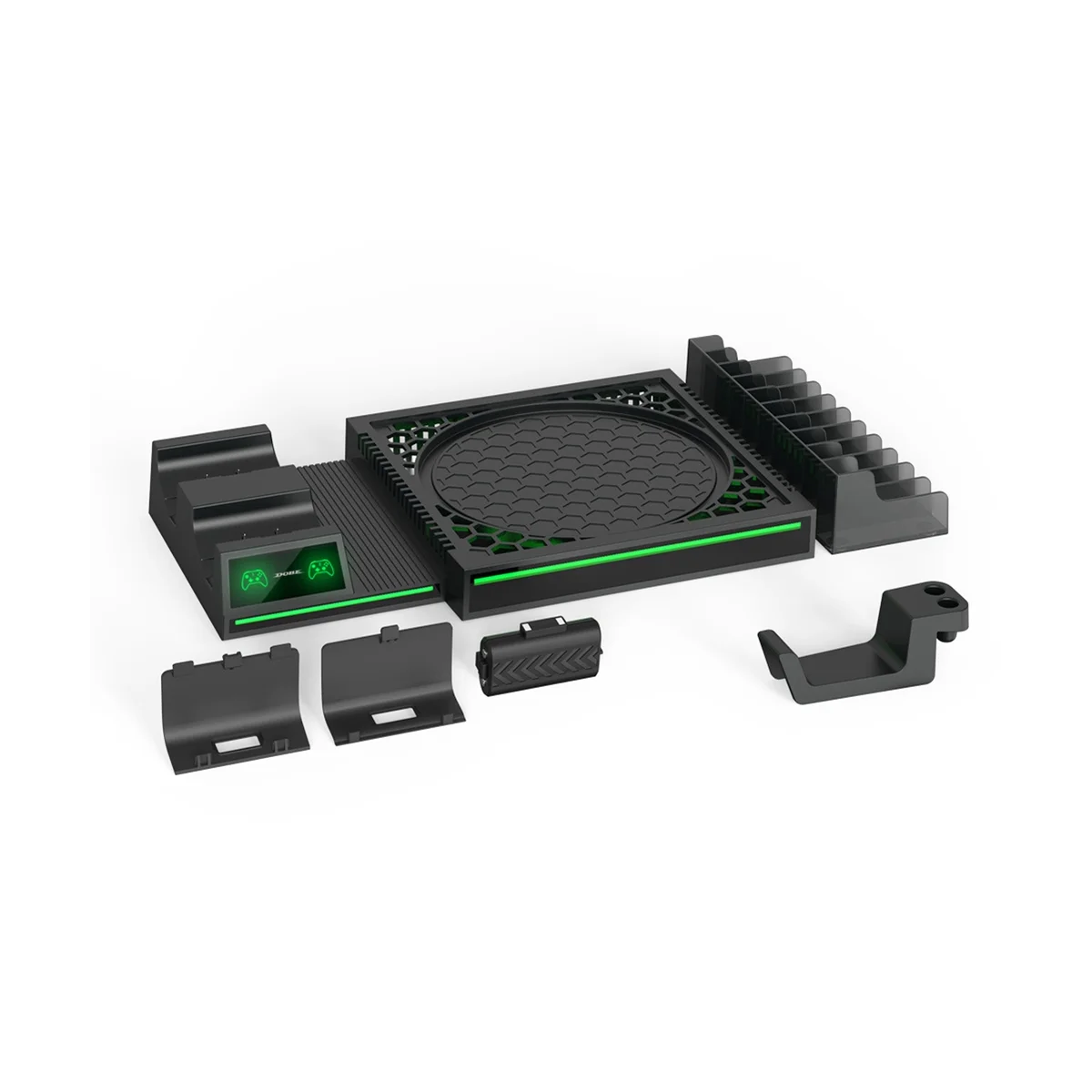 DOBE FOMIS ELECTRONICS Game Host Cooling Base for Xbox Series X Vertical Stand Gamepad Charging Dock for XSX Accessories
DOBE FOMIS ELECTRONICS Game Host Cooling Base for Xbox Series X Vertical Stand Gamepad Charging Dock for XSX Accessories