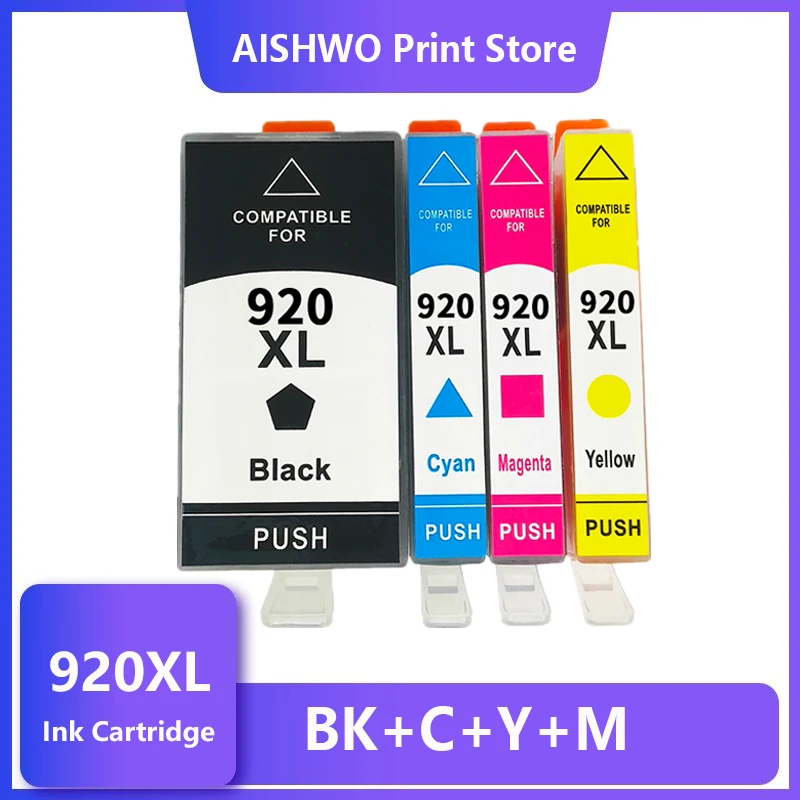 

Compatible Ink Cartridges For HP920 for HP 920 XL Officejet 6000 6500 6500 Wireless 6500A 7000 7500 7500A printer 920XL