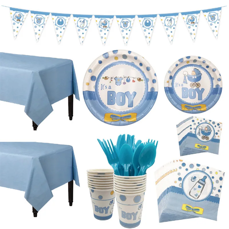 1Set Baby Shower Decoration Party Tableware Kid Birthday Paper Plate Cup Tablecloth Baby Shower Gender Reveal Party Supplies
1Set Baby Shower Decoration Party Tableware Kid Birthday Paper Plate Cup Tablecloth Baby Shower Gender Reveal Party Supplies