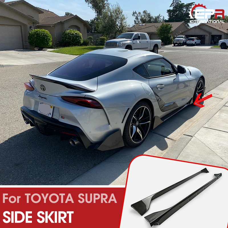 (Local in USA) For Toyota 2019 On Supra A90 Carbon Fiber Bodykits T Type Side Skirt Double Side Fibre Door Step Splitter Cover
(Local in USA) For Toyota 2019 On Supra A90 Carbon Fiber Bodykits T Type Side Skirt Double Side Fibre Door Step Splitter Cover