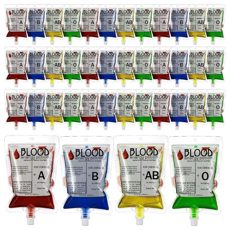 20Pcs Halloween Energy Drink Bag Blood Bag Vampire Party Decoration Food Grade Reusable Horror Ghost Props Halloween Decor
20Pcs Halloween Energy Drink Bag Blood Bag Vampire Party Decoration Food Grade Reusable Horror Ghost Props Halloween Decor