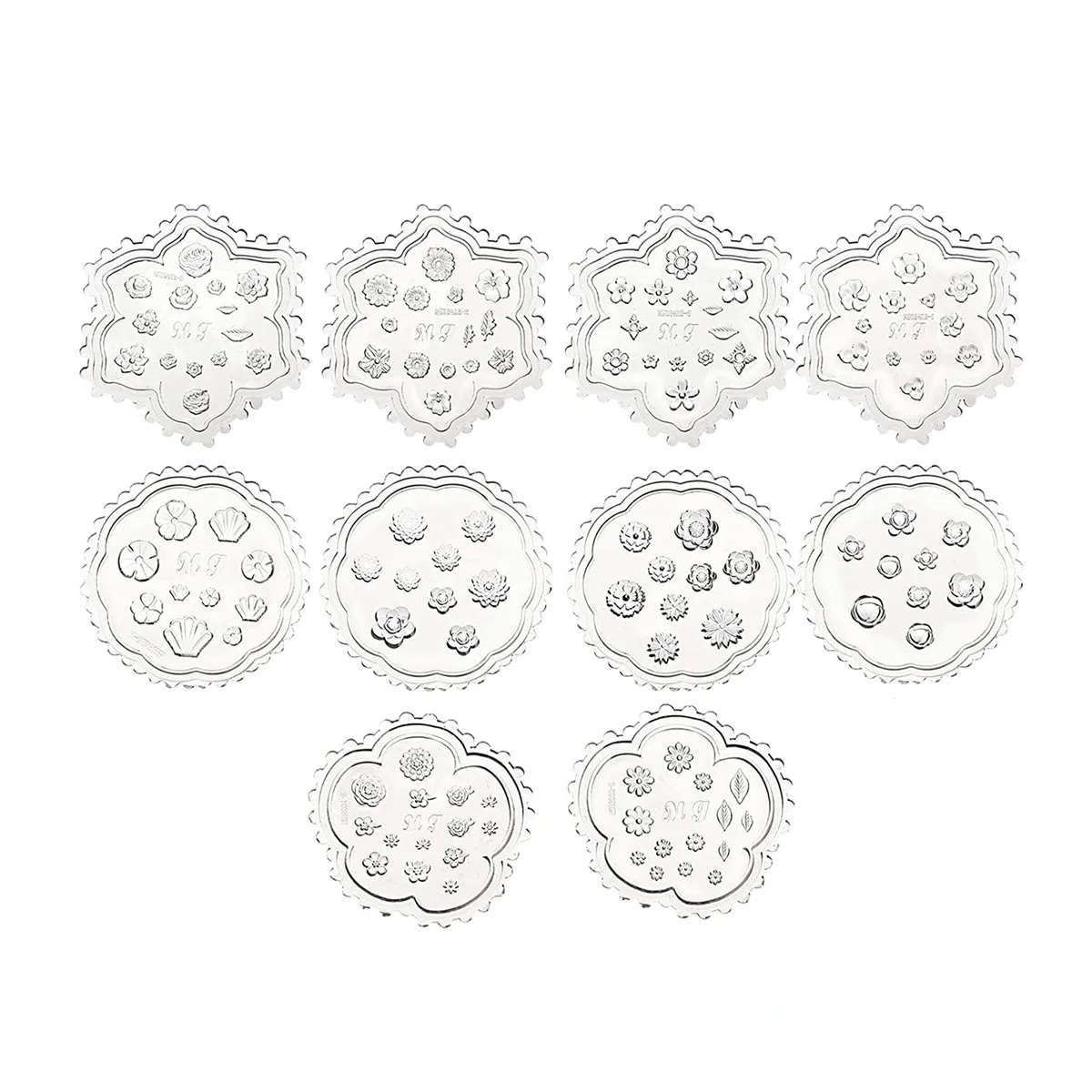10 Pcs Flower Polymer Clay Molds Mini Resin Polymer Clay Small Flower Mold Daisy Clay Molds
10 Pcs Flower Polymer Clay Molds Mini Resin Polymer Clay Small Flower Mold Daisy Clay Molds