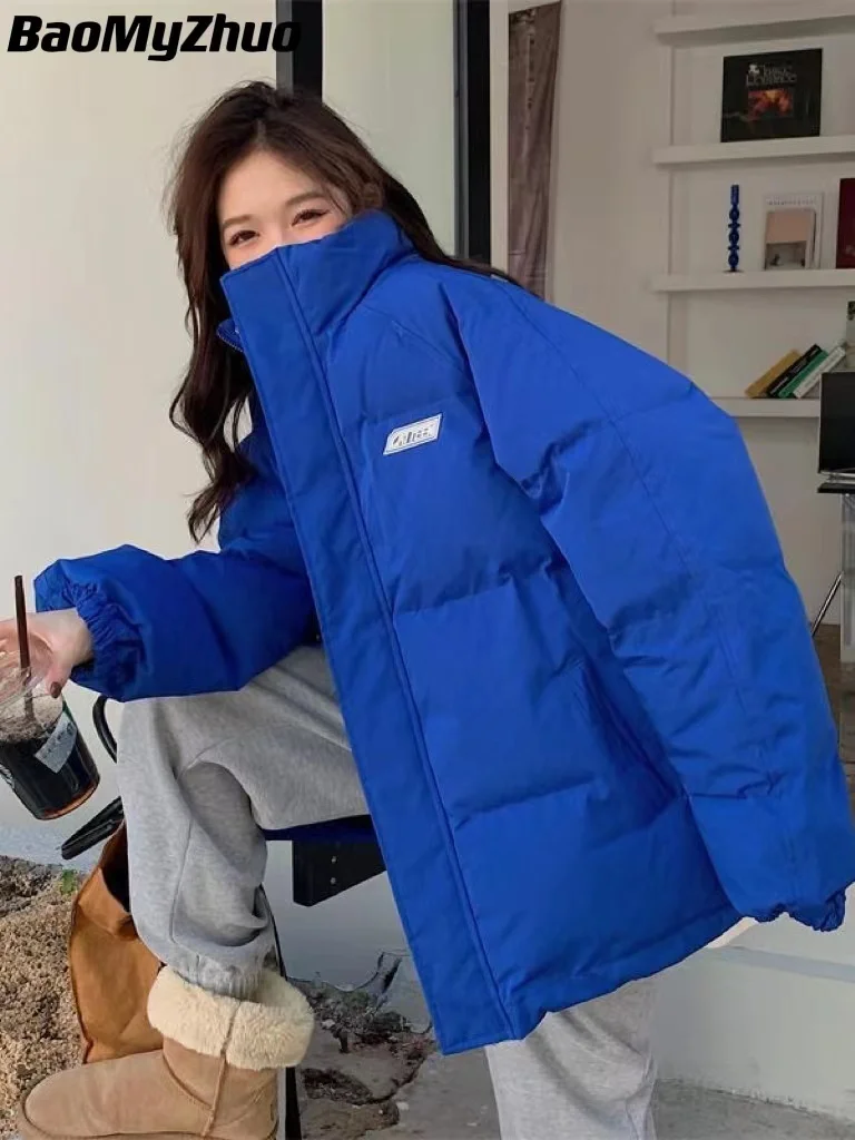 2022 Winter Down Cotton Coat Women Solid Loose Padded Jacket Puffer Parkas Casual Female Black Zipper Thickening Warm Outwear
2022 Winter Down Cotton Coat Women Solid Loose Padded Jacket Puffer Parkas Casual Female Black Zipper Thickening Warm Outwear