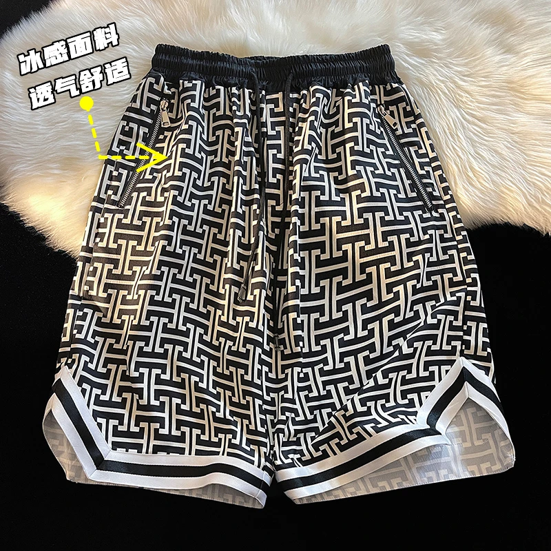 EOENKKY/Summer New Printed Men's Shorts Oversized Fashion Sports Pants Elastic Waist Men's Shorts Harajuku Streetwear
EOENKKY/Summer New Printed Men's Shorts Oversized Fashion Sports Pants Elastic Waist Men's Shorts Harajuku Streetwear