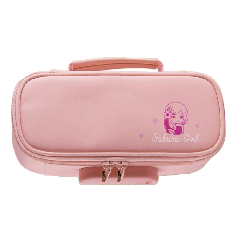 Large Capacity Oxford Pencil Bag Case with Password Lock Zipper Pen Storage Pouch School Supply
Large Capacity Oxford Pencil Bag Case with Password Lock Zipper Pen Storage Pouch School Supply