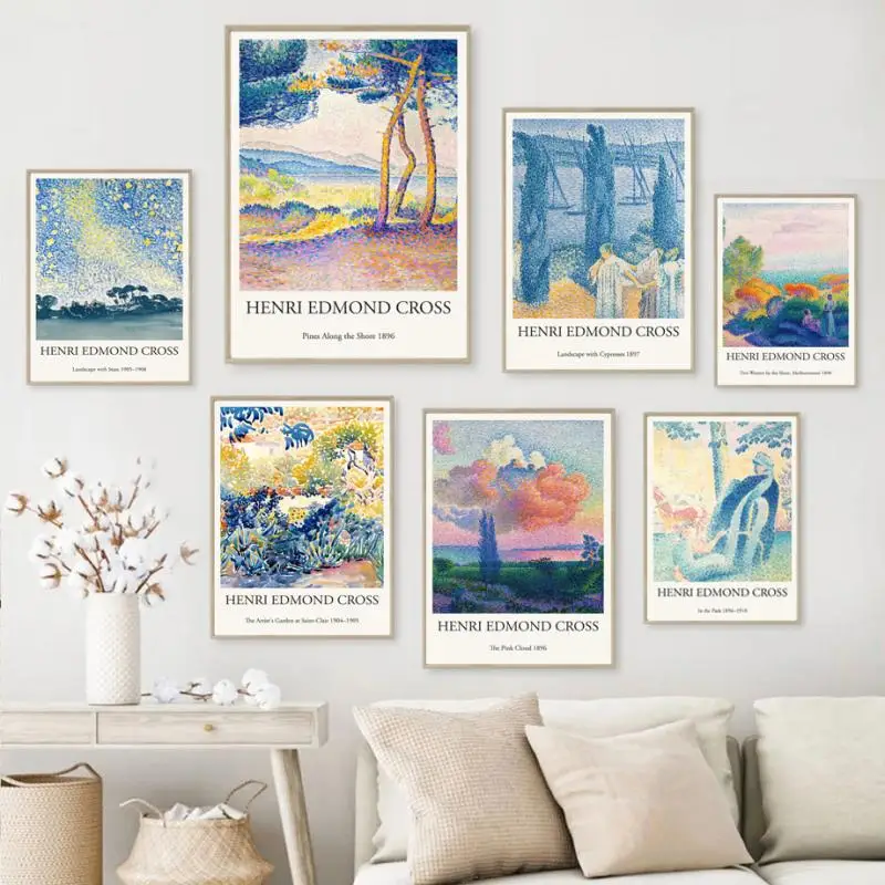 Henri Edmond Cross Drawing Oil Painting Landscape Abstract Art Poster And Print Nordic Canvas Painting Wall Pictures Home Decor
Henri Edmond Cross Drawing Oil Painting Landscape Abstract Art Poster And Print Nordic Canvas Painting Wall Pictures Home Decor
