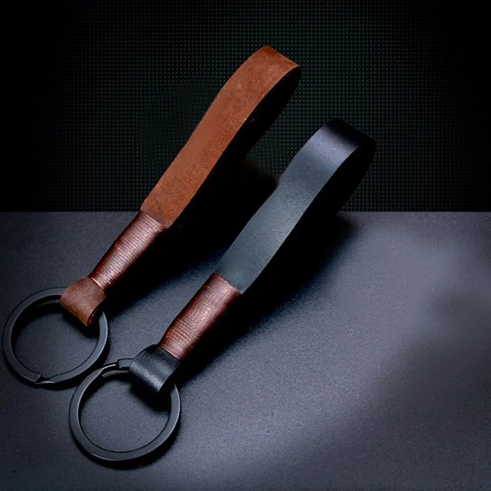 Retro Handmade Real Leather Cowhide Rope Keychain Metal Key Chains Men or Women Key Holder Key Cover Auto Keyring Gifts
Retro Handmade Real Leather Cowhide Rope Keychain Metal Key Chains Men or Women Key Holder Key Cover Auto Keyring Gifts