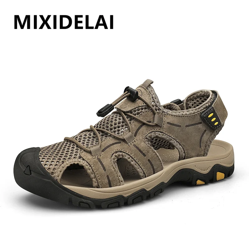 Genuine Leather Men's Sandals Summer Classic Outdoor Lightweight Walking Sneakers Hiking Men's Sandals Casual Beach Wading Shoes
Genuine Leather Men's Sandals Summer Classic Outdoor Lightweight Walking Sneakers Hiking Men's Sandals Casual Beach Wading Shoes
