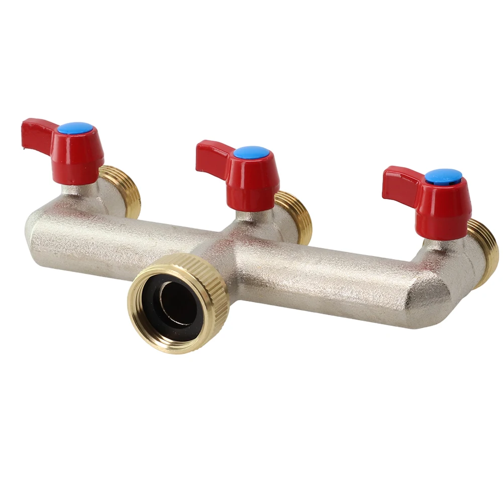 Brass Faucet 3 Way Distributor 3/4 Heavy duty and rust proof ideal for high pressure & hot and cold water connections
Brass Faucet 3 Way Distributor 3/4 Heavy duty and rust proof ideal for high pressure & hot and cold water connections