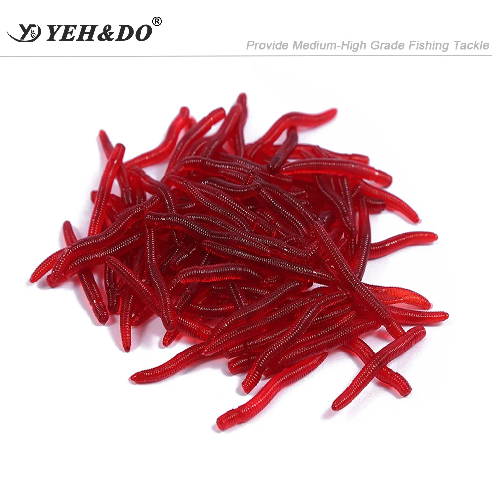 YEH&DO Bionic Earthworms Bait/ 3.8cm 0.26g /100pcs/lot BASS LURE/TROUT LURE/LURE/Soft Bait/Freshwater lure /Fishy Smell
YEH&DO Bionic Earthworms Bait/ 3.8cm 0.26g /100pcs/lot BASS LURE/TROUT LURE/LURE/Soft Bait/Freshwater lure /Fishy Smell
