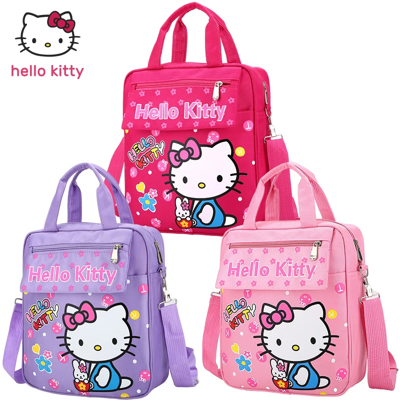 Sanrio, детская мультяшная сумка Hello Kitty, милая и Многооборотная нейлоновая сумка-почтальонка на одно плечо, рюкзак с принтом 32 см
Sanrio, детская мультяшная сумка Hello Kitty, милая и Многооборотная нейлоновая сумка-почтальонка на одно плечо, рюкзак с принтом 32 см